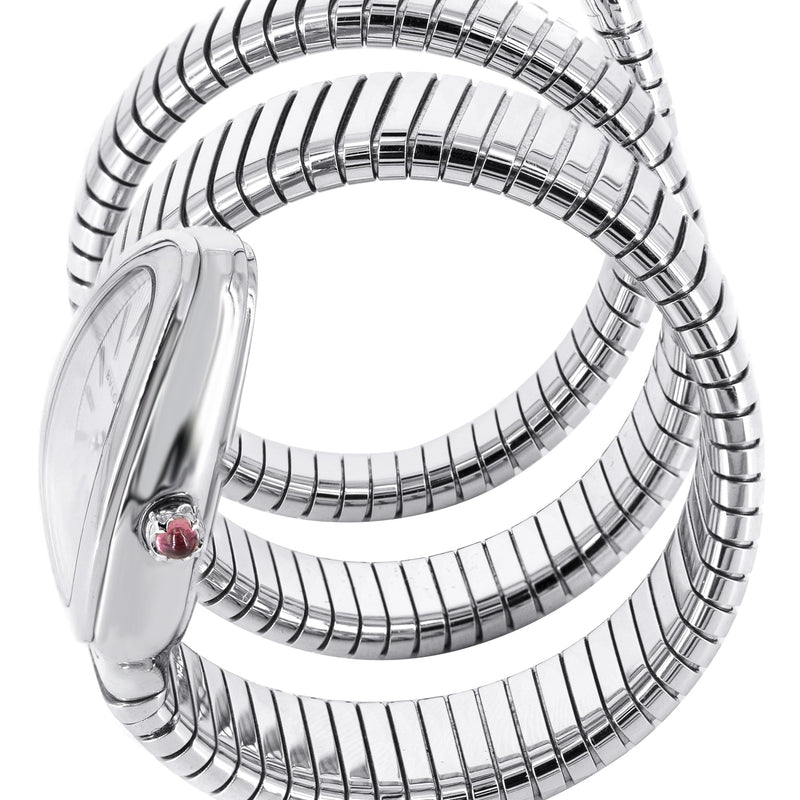 BVLGARI SERPENTI WATCH IN STAINLESS STEEL