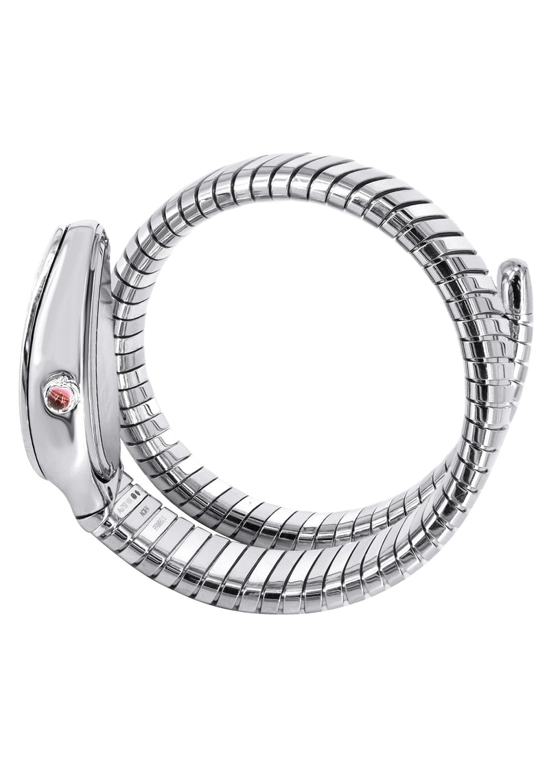 BVLGARI SERPENTI WATCH IN STAINLESS STEEL