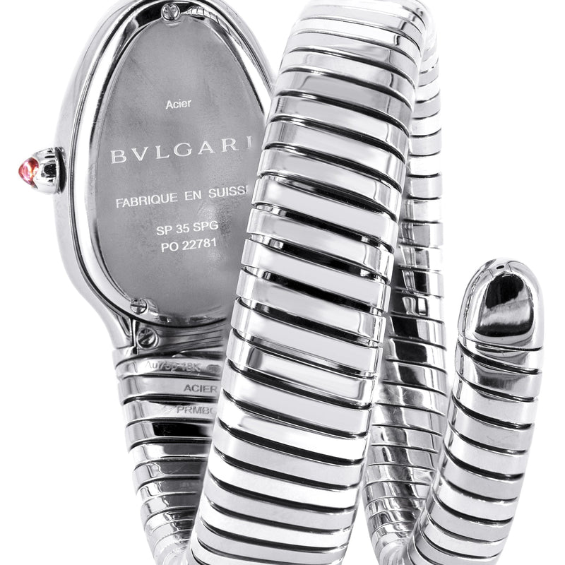BVLGARI SERPENTI WATCH IN STAINLESS STEEL