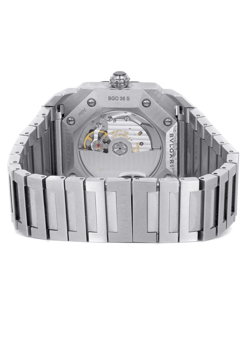 BVLGARI OCTO BGO38S WATCH IN STAINLESS STEEL