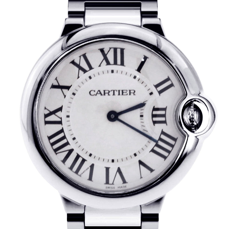 Cartier Ballon Bleu Watch For Women | Stainless Steel | 28.6 Mm