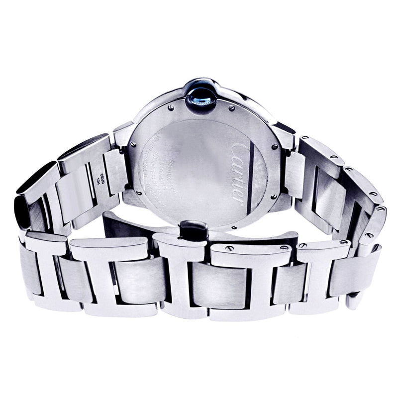 Diamond Cartier Ballon Bleu | Stainless Steel | 42 Mm