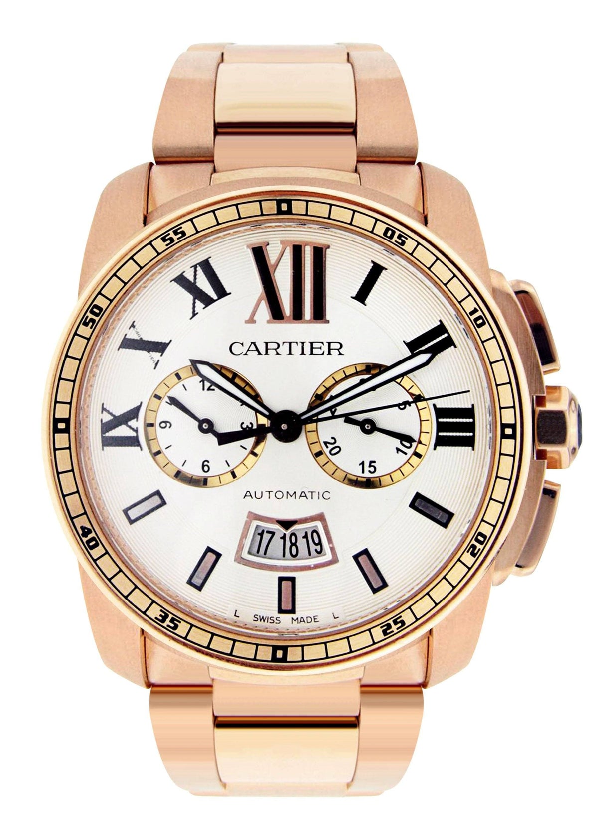 Calibre de Cartier | 18K Rose Gold | 42 Mm