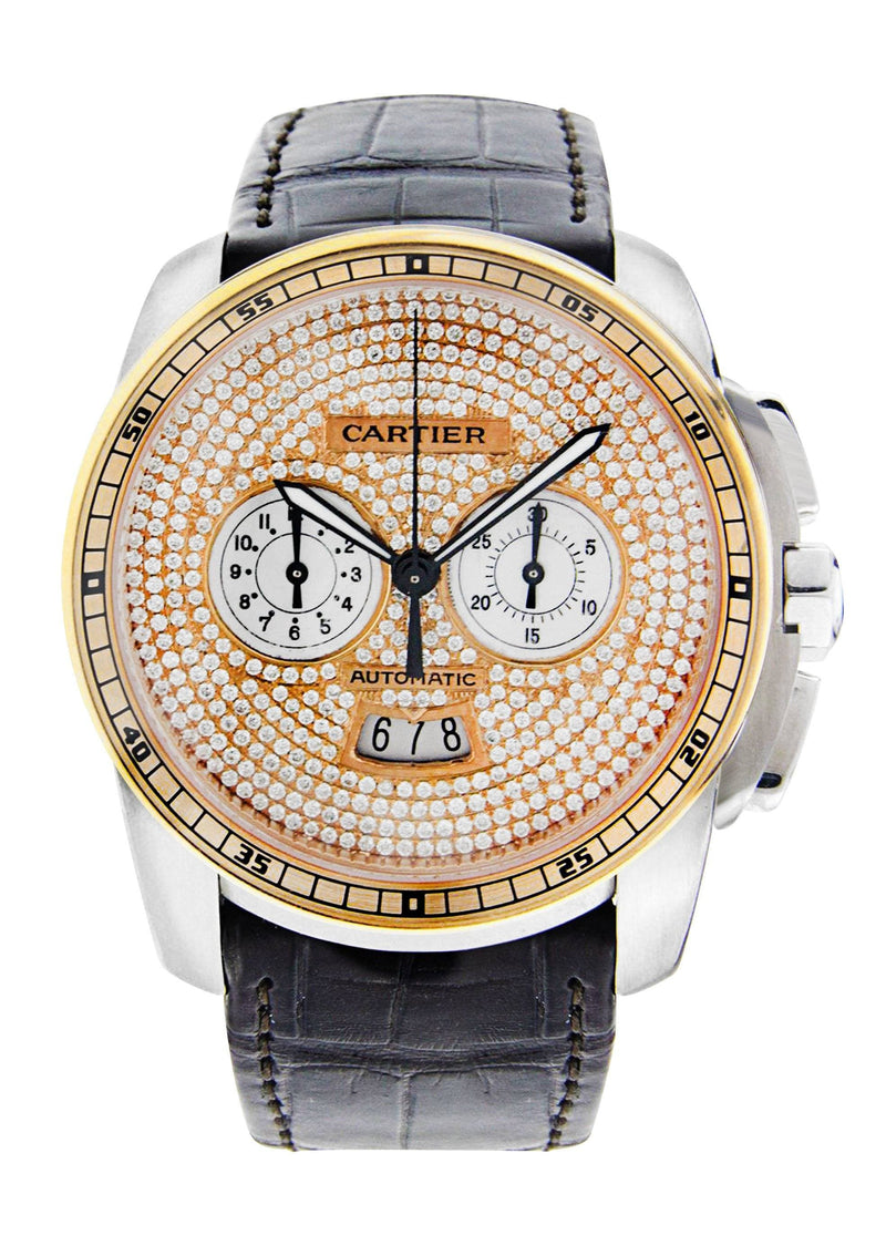 Diamond Calibre de Cartier | 18K Rose Gold | 42 Mm