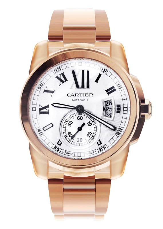 Calibre de Cartier | 18K Rose Gold | 42 Mm