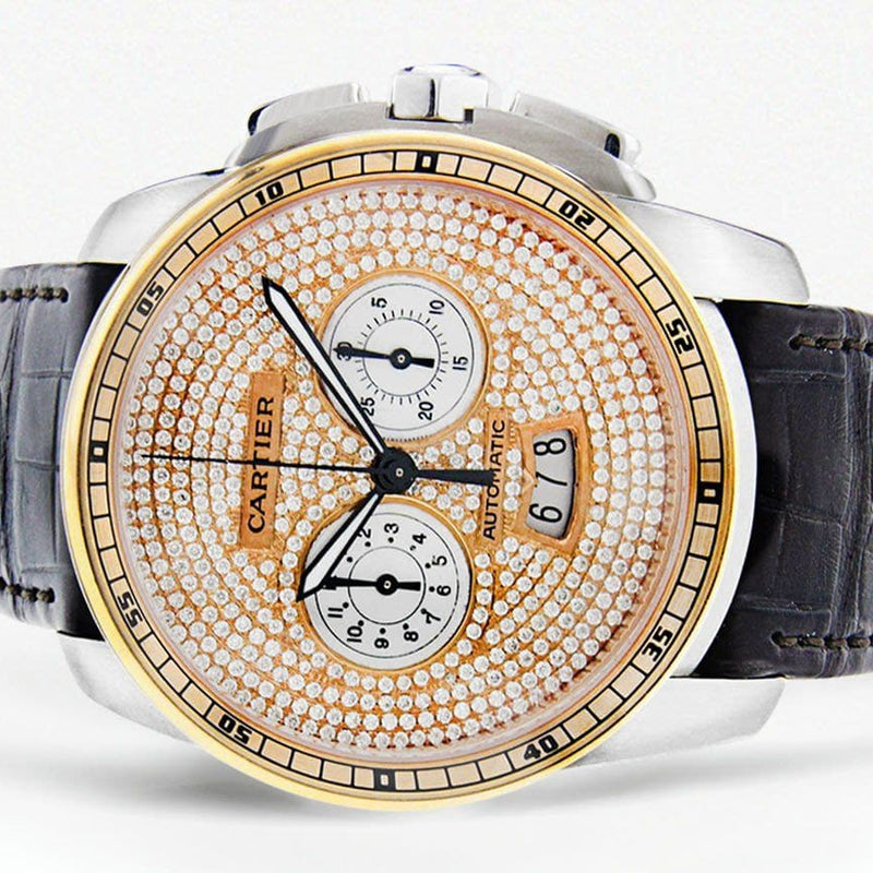 Diamond Calibre de Cartier | 18K Rose Gold | 42 Mm