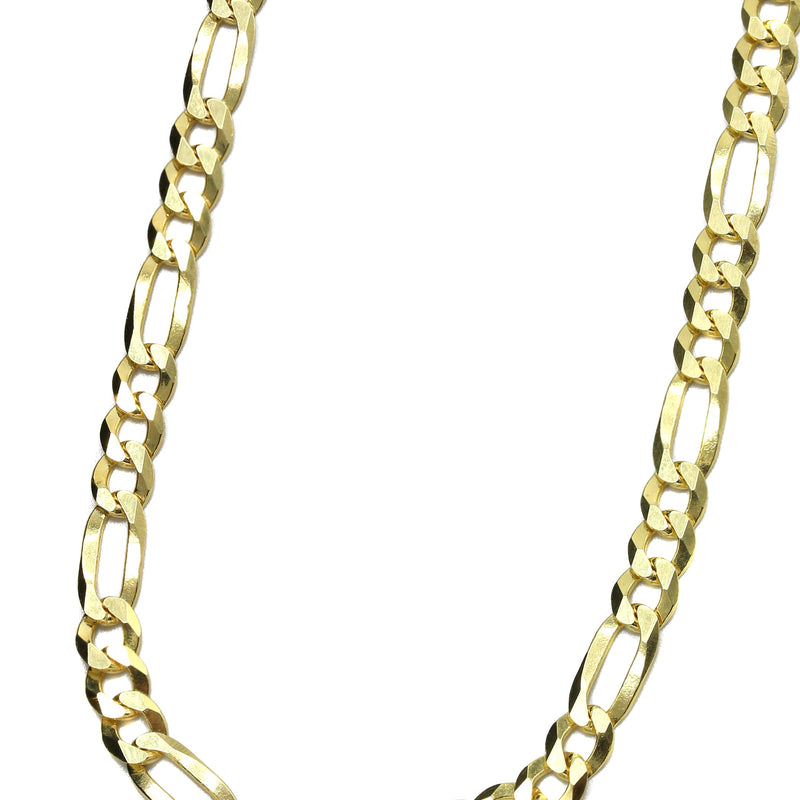 Silver Chain - Mens Gold Chain / Figaro Chain / 5 MM