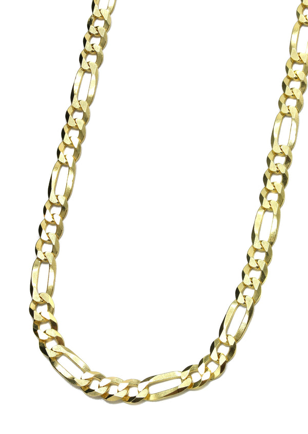 Silver Chain - Mens Gold Chain / Figaro Chain / 5 MM