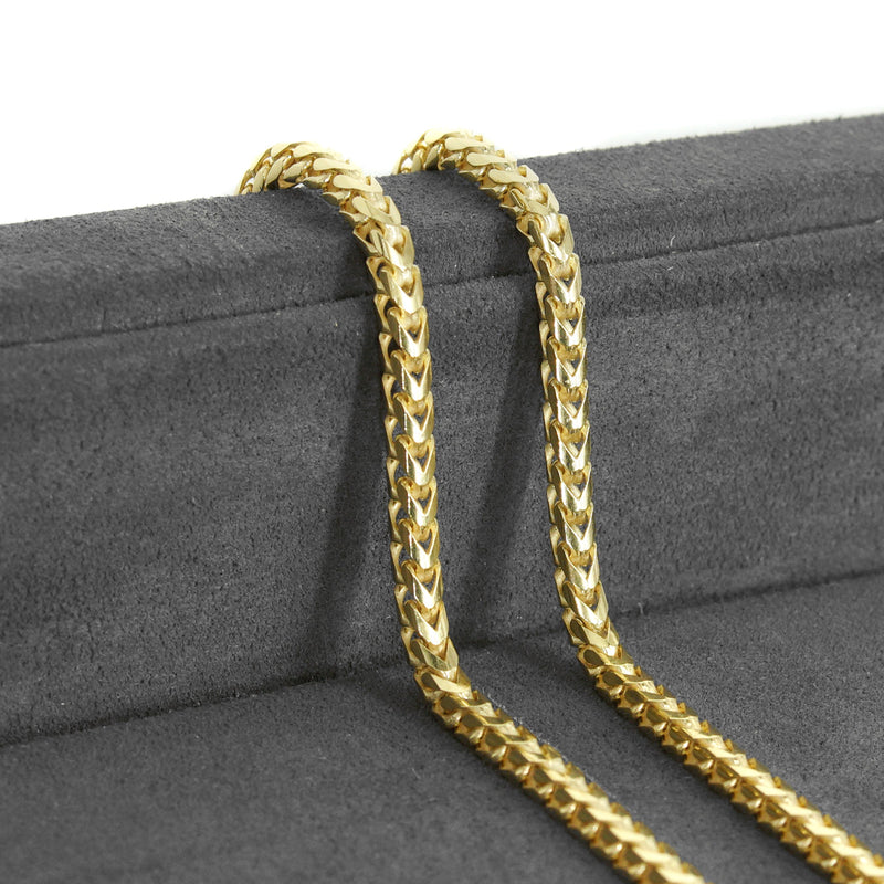 Silver Chain - Mens Gold Chain / Franco Chain / 3.5 MM