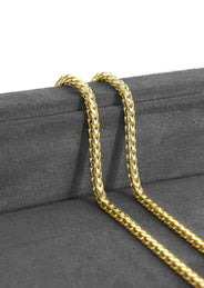 Silver Chain - Mens Gold Chain / Franco Chain / 3.5 MM
