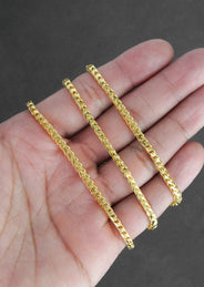 Silver Chain - Mens Gold Chain / Franco Chain / 3.5 MM