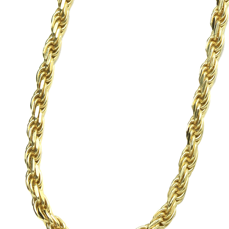Silver Chain - Mens Gold Chain / Rope Chain / 2.2 MM