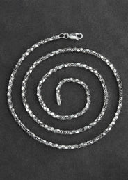 Silver Chain - Mens White Chain / Coreana Chain / 2 MM