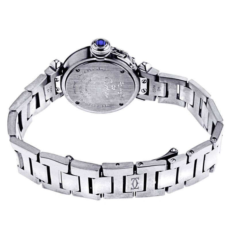 Cartier Miss Pasha Watch For Women | Stainless Steel | 27 Mm