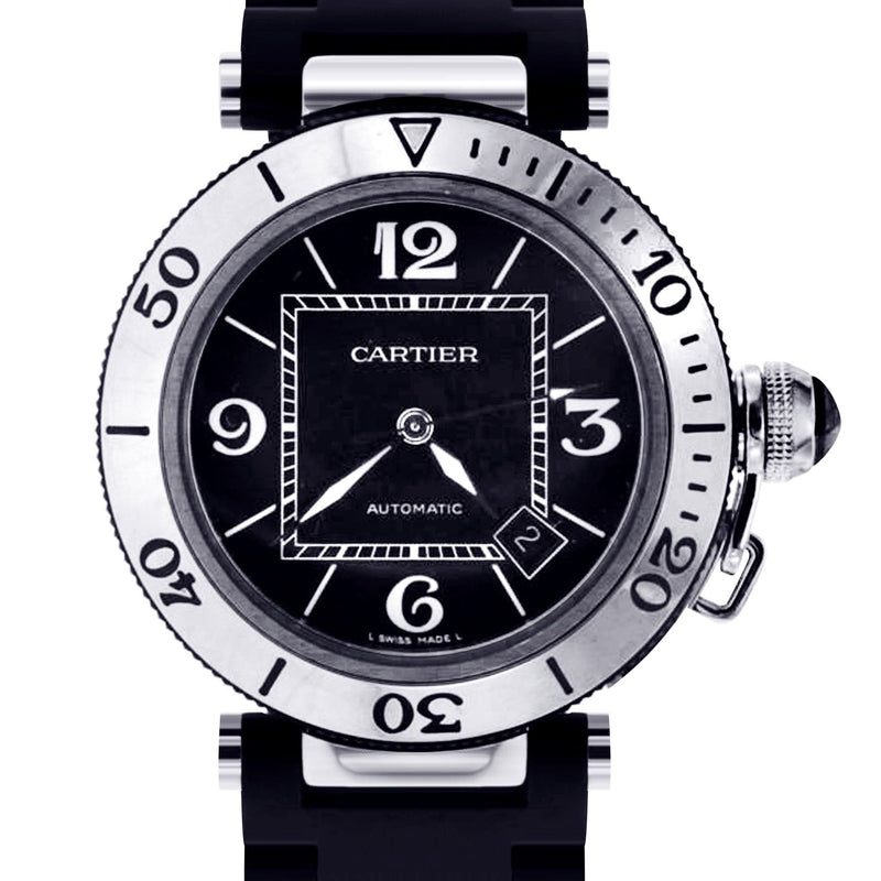 Cartier Pasha Seatimer | Stainless Steel | 40.5 Mm