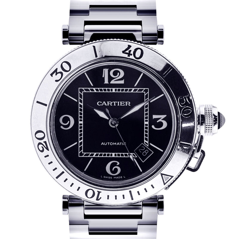 Cartier Pasha Seatimer | Stainless Steel | 40.5 Mm