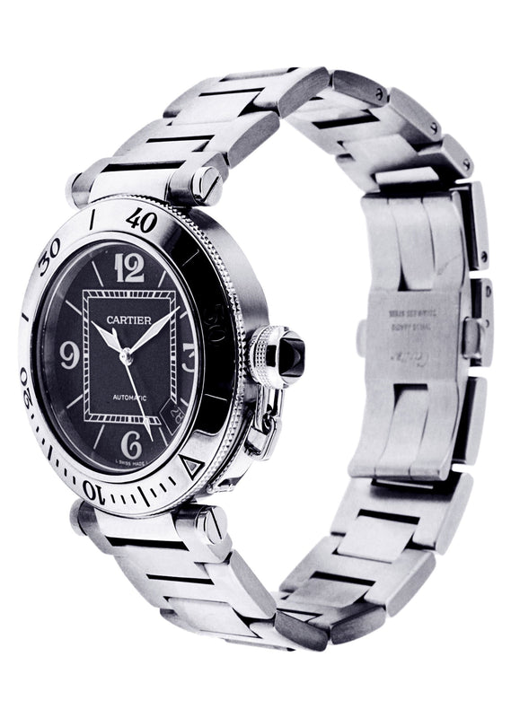 Cartier Pasha Seatimer | Stainless Steel | 40.5 Mm