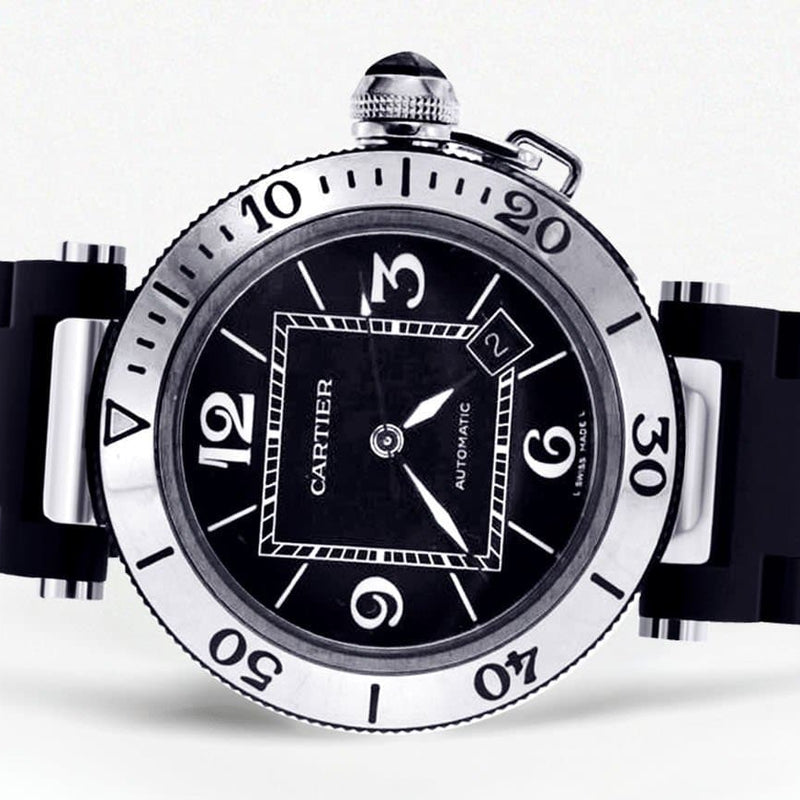 Cartier Pasha Seatimer | Stainless Steel | 40.5 Mm