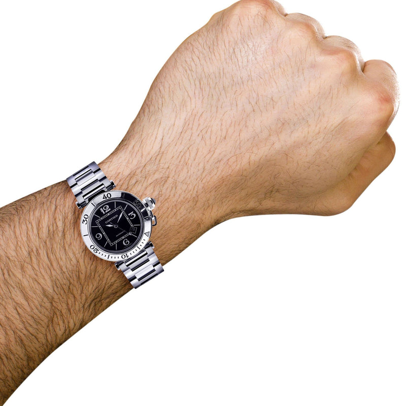 Cartier Pasha Seatimer | Stainless Steel | 40.5 Mm