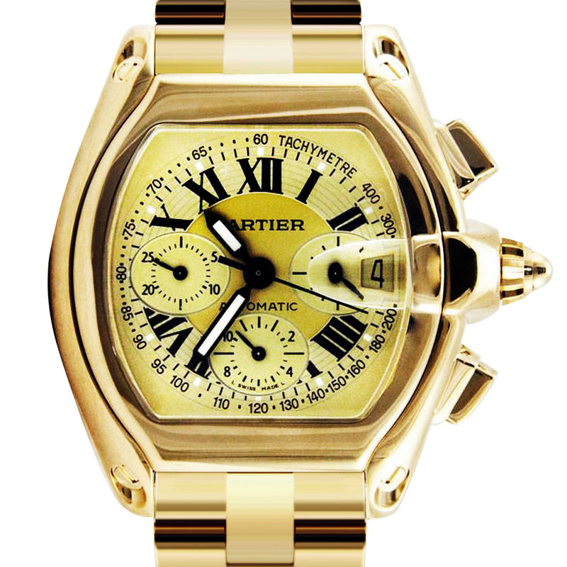 Cartier Roadster XL | Yellow Gold | 48 Mm
