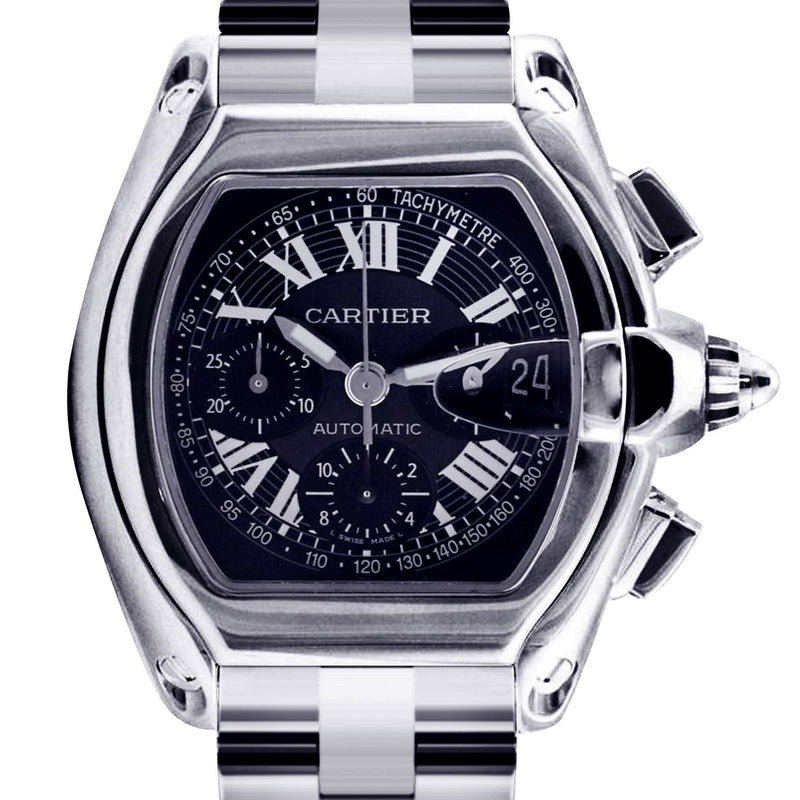 Cartier Roadster | Stainless Steel | 48 Mm