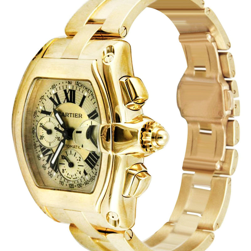 Cartier Roadster XL | Yellow Gold | 48 Mm