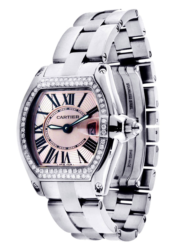 Cartier Roadster Watch For Women | Stainless Steel