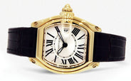 Cartier Roadster Watch For Women | 18K Yellow Gold