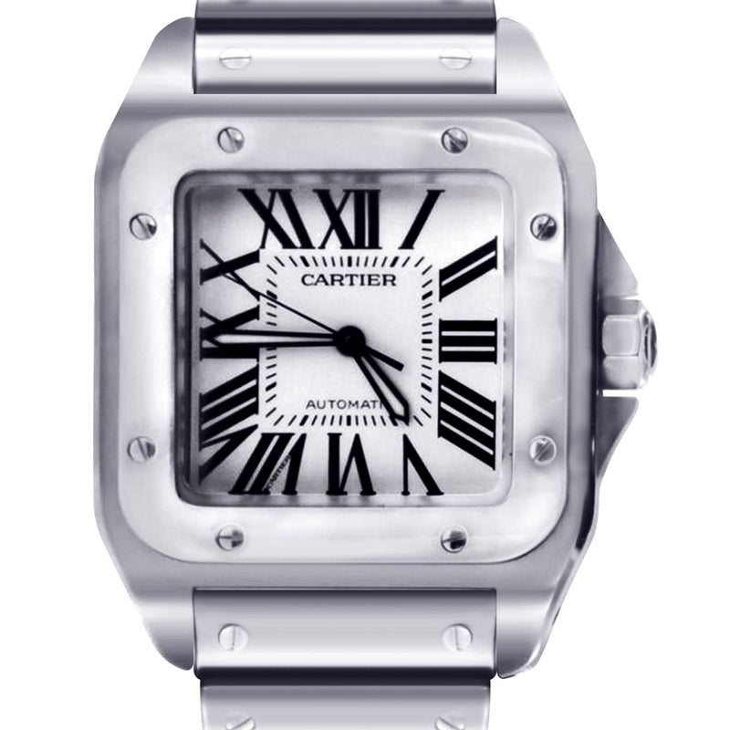 Cartier Santos 100 | Stainless Steel | 38 Mm