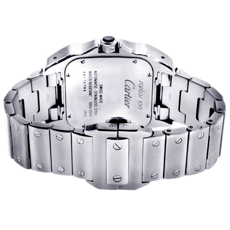 Cartier Santos 100 | Stainless Steel | 38 Mm