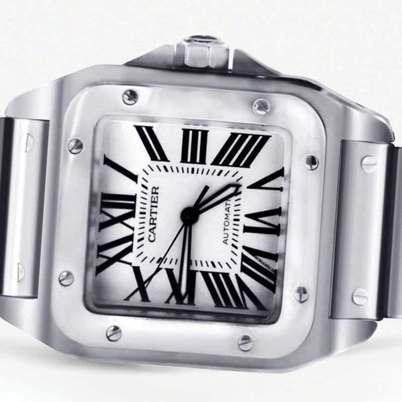 Cartier Santos 100 | Stainless Steel | 38 Mm