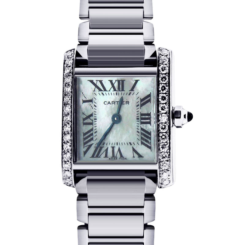 Cartier Tank Francaise Watch For Women | Stainless Steel | 20 Mm