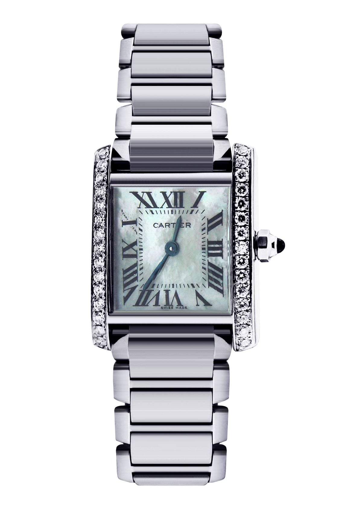 Cartier Tank Francaise Watch For Women | Stainless Steel | 20 Mm