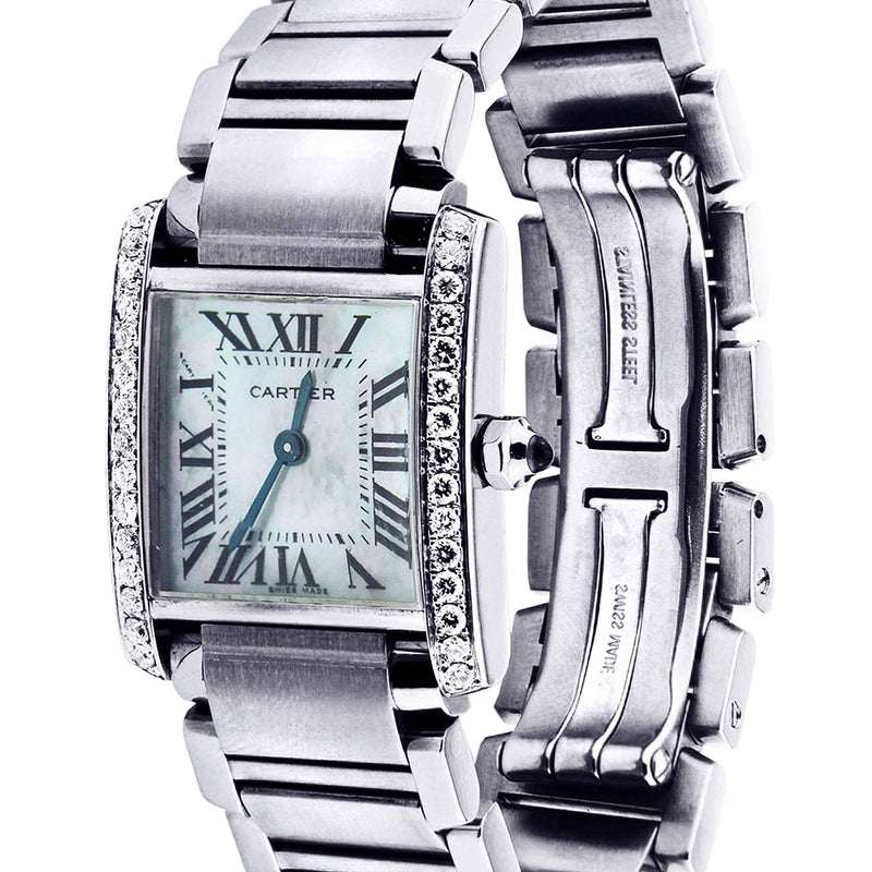 Cartier Tank Francaise Watch For Women | Stainless Steel | 20 Mm