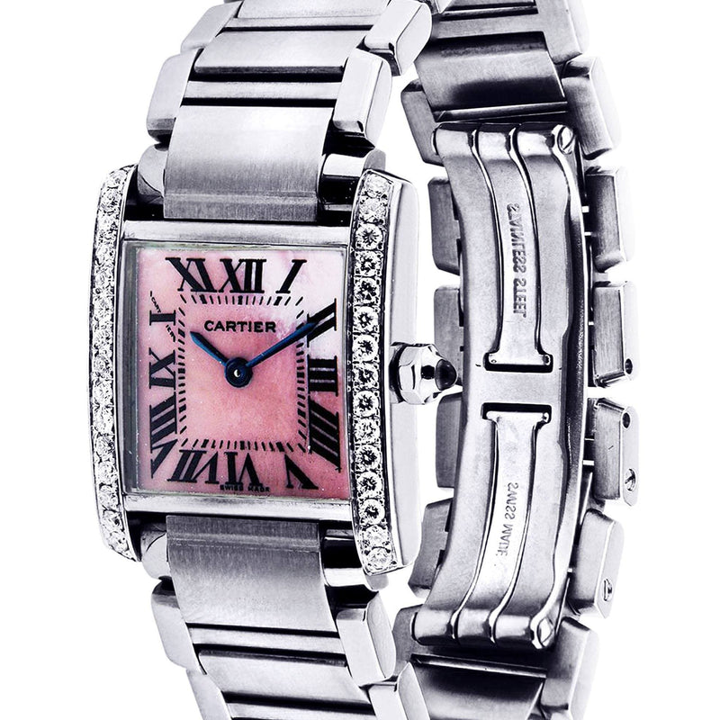 Cartier Tank Francaise Watch For Women | Stainless Steel | 20 Mm