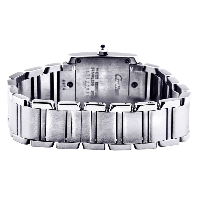 Cartier Tank Francaise Watch For Women | Stainless Steel | 20 Mm