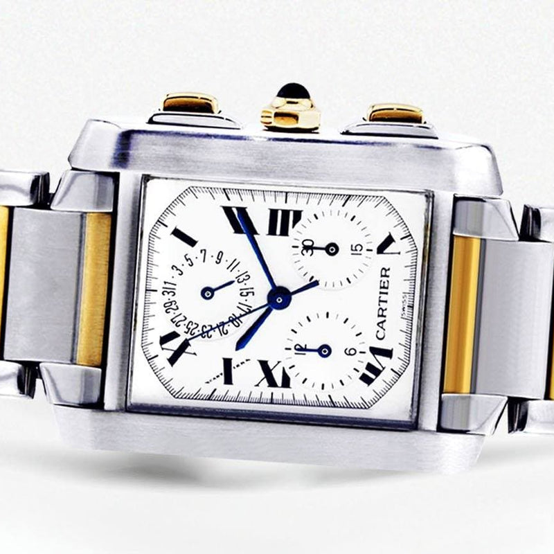 Cartier Tank Francaise Watch For Women | Two Tone | 29 Mm