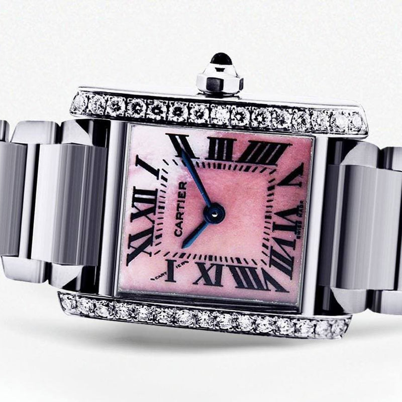 Cartier Tank Francaise Watch For Women | Stainless Steel | 20 Mm