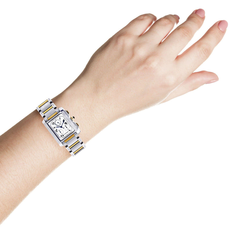 Cartier Tank Francaise Watch For Women | Two Tone | 29 Mm