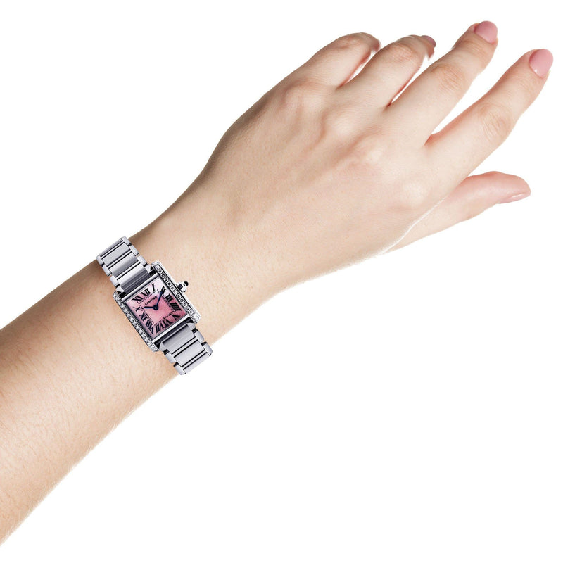 Cartier Tank Francaise Watch For Women | Stainless Steel | 20 Mm