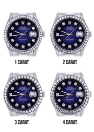 116200 | Hidden Clasp | Mens Rolex Datejust Watch | 36Mm | Blue Dial | Jubilee Band