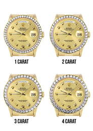 Rolex Day-Date | Presidential | Model 18238 | 18K Yellow Gold | Diamond Bezel | Gold Diamond Dial