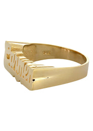 14K Cursive Gold Name Ring | Appx. 5 Grams