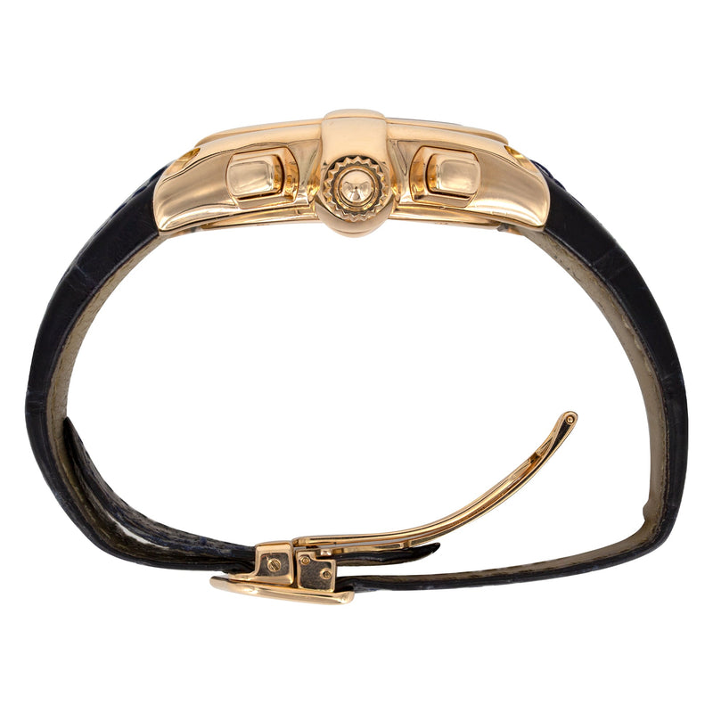 CARTIER ROADSTER XL CHRONOGRAPH WATCH IN 18K ROSE GOLD | CHOCOLATE ROMAN DIAL | 44 MM