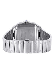 CARTIER SANTOS WATCH IN STAINLESS STEEL | WHITE DIAL | 40 MM