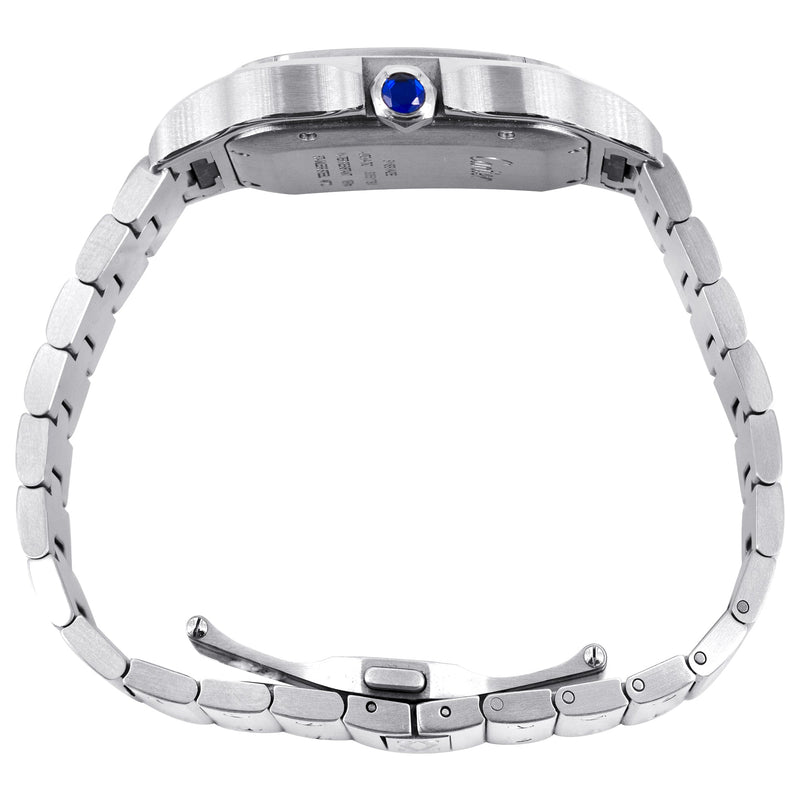 CARTIER SANTOS WATCH IN STAINLESS STEEL | GREY DIAL | 40 MM