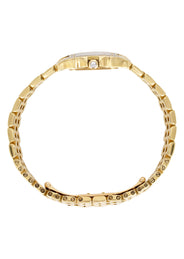 CARTIER DIAMOND PANTHERE WATCH IN 18K GOLD | WHITE DIAL | 27 MM