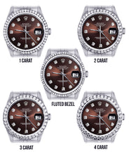 Womens Rolex Datejust Watch 16200| 36Mm | Chocolate Diamond Dial | Jubilee Band