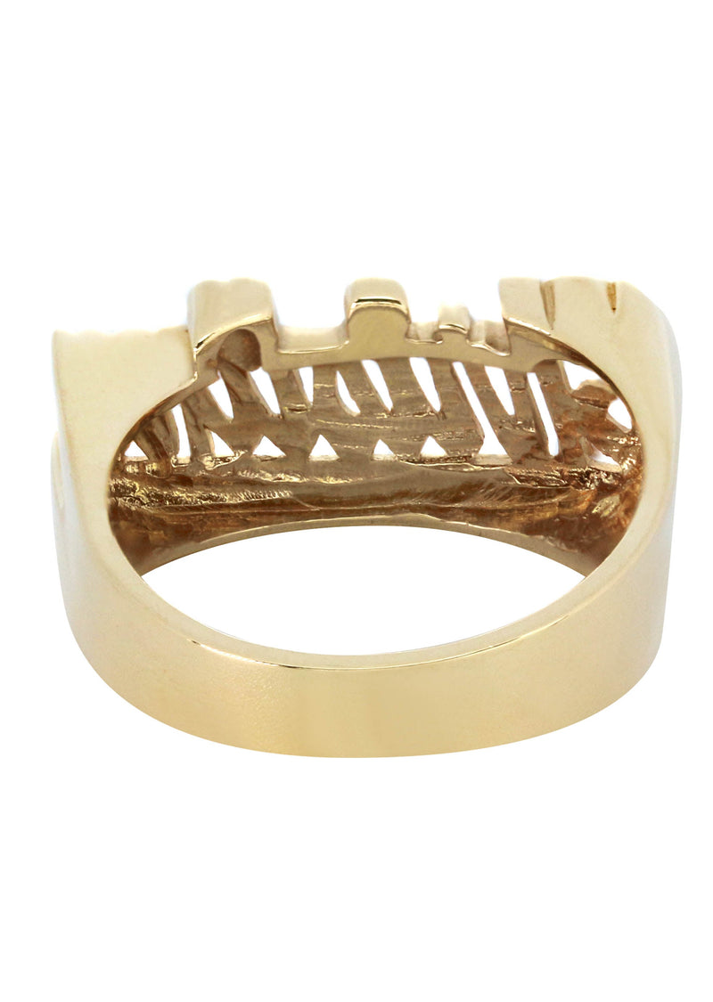 14K Script Gold Name Ring | Appx. 5.5 Grams