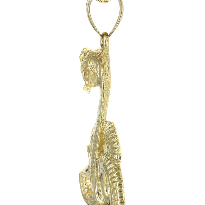 10K Yellow Gold Cobra Necklace | Appx. 18.1 Grams